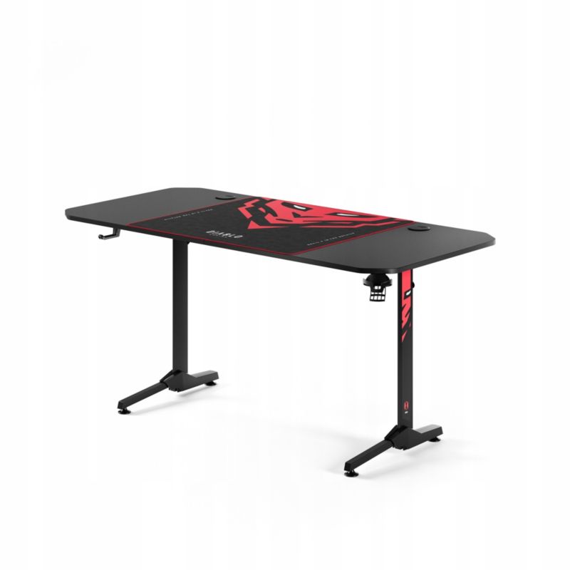 Biurko Diablo Chairs 160 cm czarne 1 szt