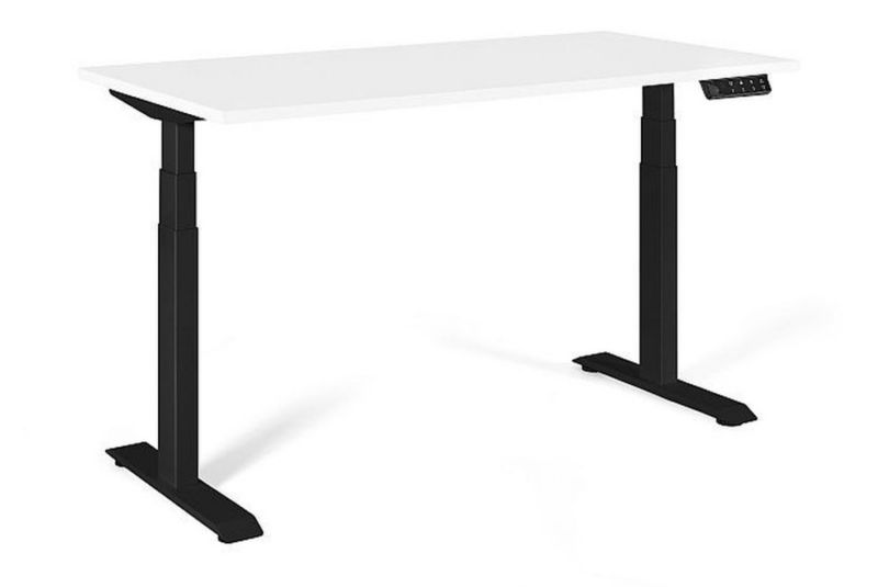 Biurko elektryczne Active I czarno/białe 180x80 1szt
