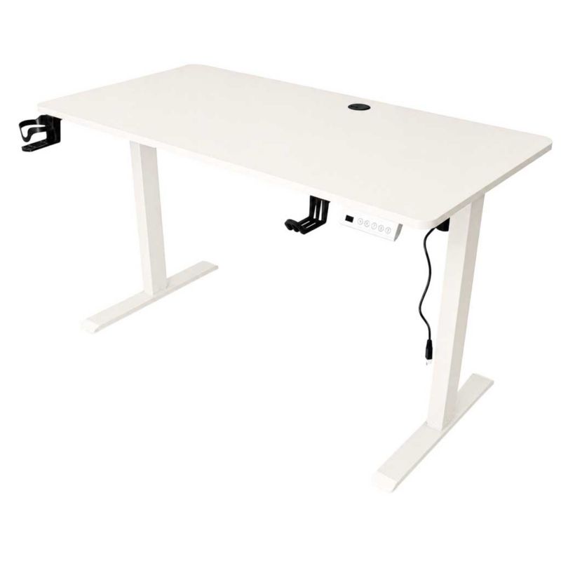 Biurko elektryczne Artdesign białe 120x60 cm regulacja 72-118 cm pamięć 3 poziomów 1 szt.