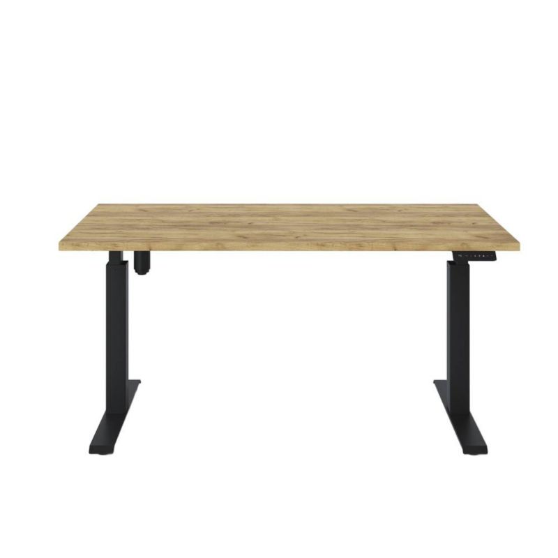 Biurko elektryczne KOLM prostokątny 138 x 80 cm Dąb Craft 1szt.