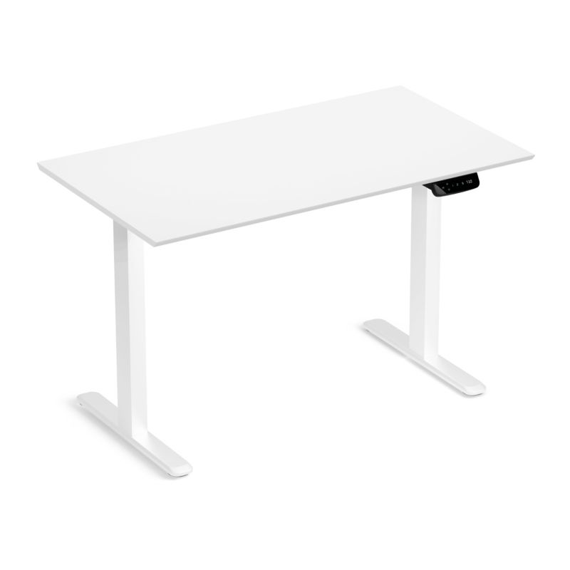 Biurko elektryczne regulowane LVNSystem Control Pro 120 cm biały 1 szt.