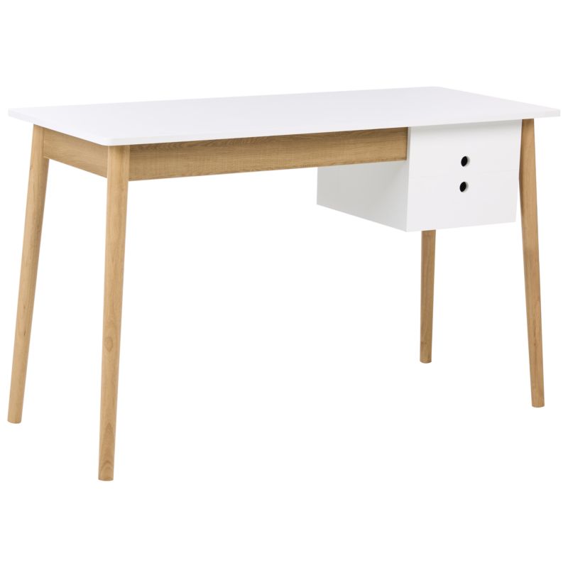 Biurko Fenestra Jasny brąz/ biały 120 cm 50 cm 1 szt.