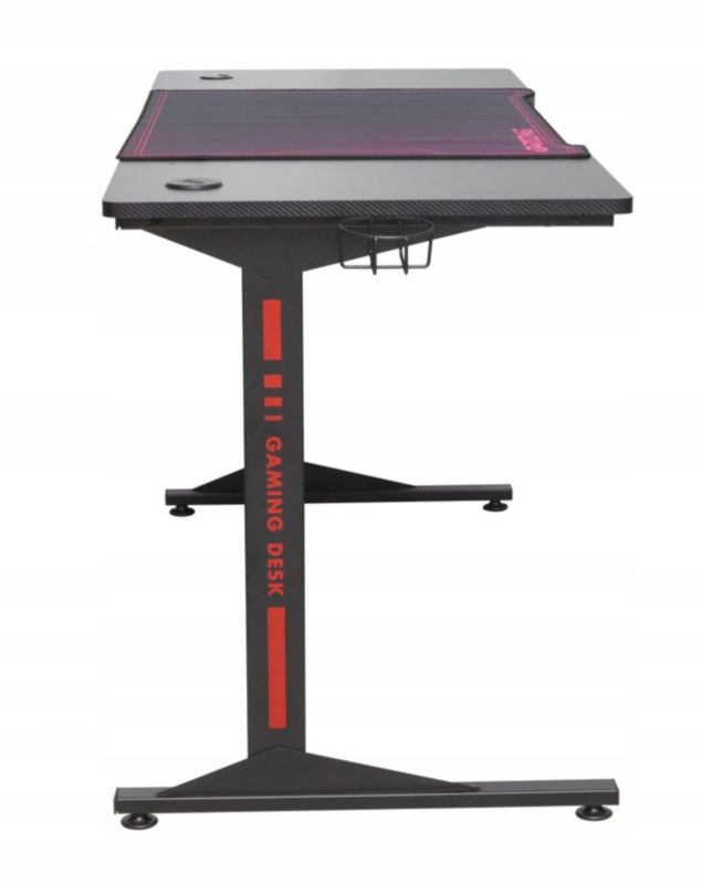 Biurko FURNITEX Komputerowe 160 X 60 Cm Kolor Czarny 1 szt.