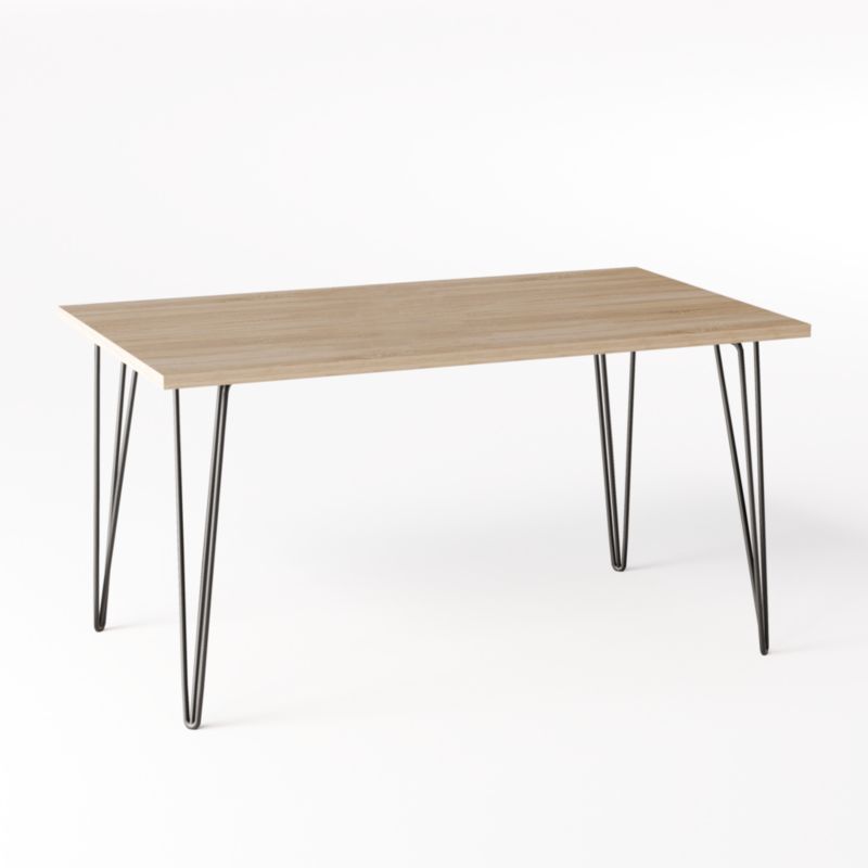 Biurko KOLM prostokątny 138 x 68 cm VOSS Dąb Sonoma 1szt.