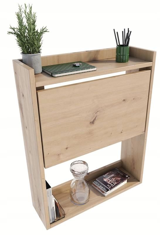 Biurko Matkam ścienne składane Per dąb artisan 1 szt.