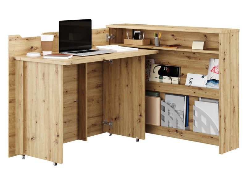 Biurko MIRJAN 24 Work Concept CW-01 lewe dąb artisan 1 szt.