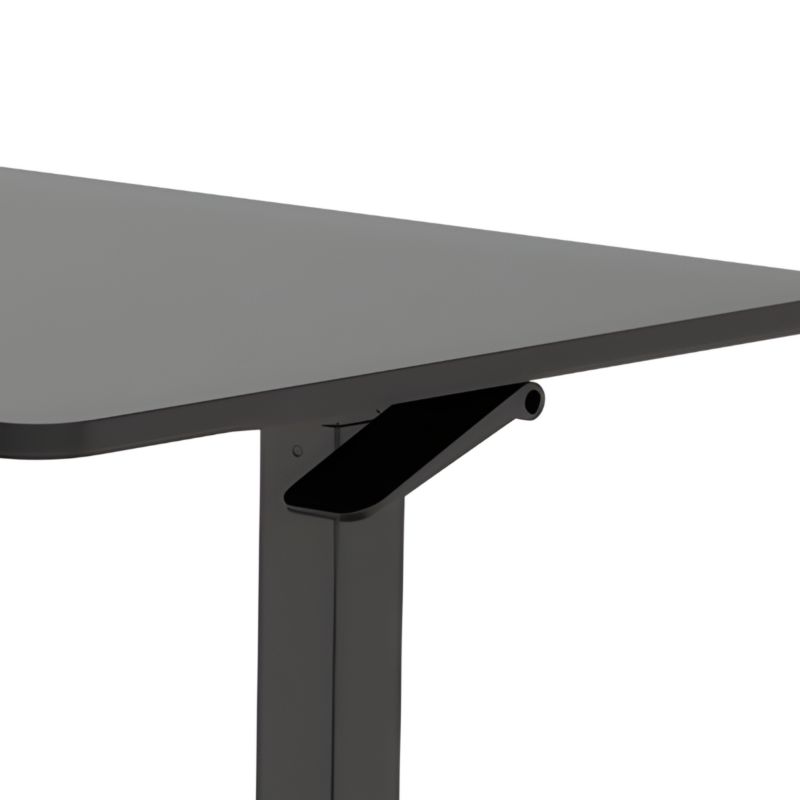 Biurko pneumatyczne Spacetronik Moris czarny 100x60 cm 1 szt.