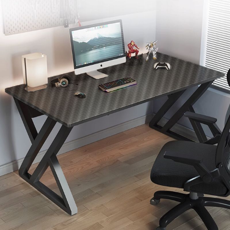 Biurko Rebiko komputerowe gamingowe czarne nowoczesne dla gracza stół loft 75 cm 1 szt