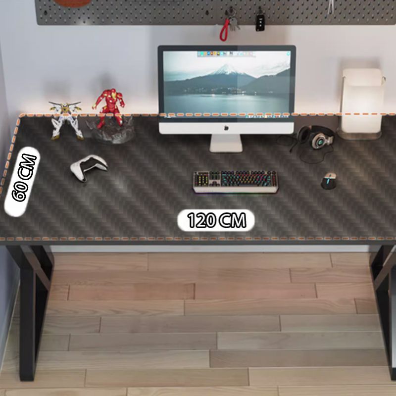 Biurko Rebiko komputerowe gamingowe czarne nowoczesne dla gracza stół loft 75 cm 1 szt