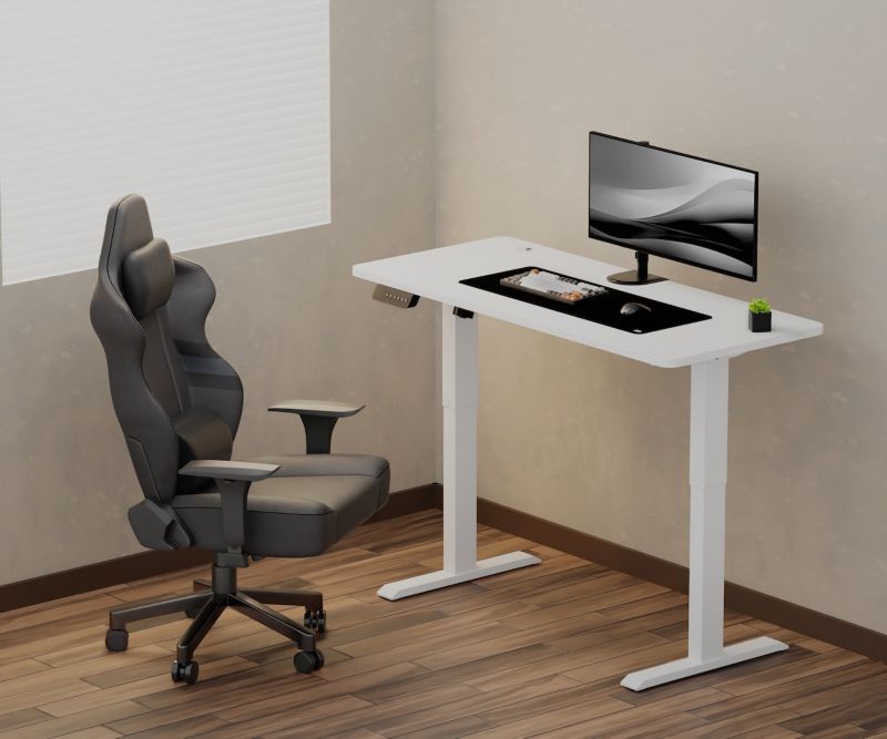 Biurko regulowane elektrycznie LVNSystem Control Series 120 cm białe 1 szt.