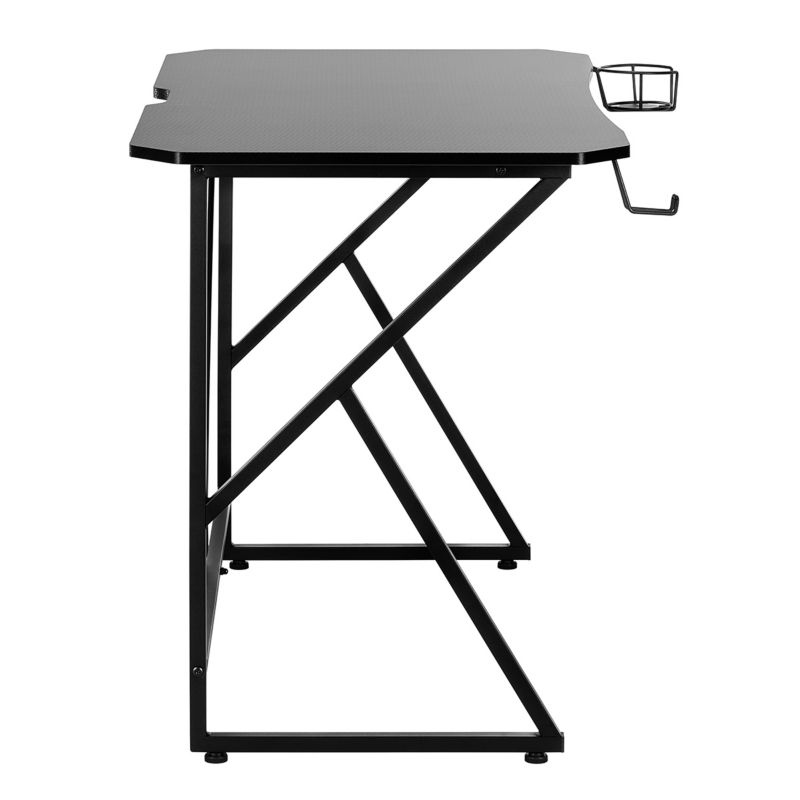 Biurko Spacetronik Funky Furniture czarny 100x60 cm 1 szt.