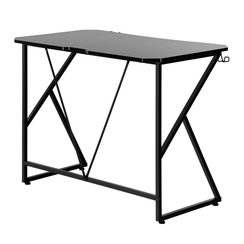Biurko Spacetronik Funky Furniture czarny 100x60 cm 1 szt.