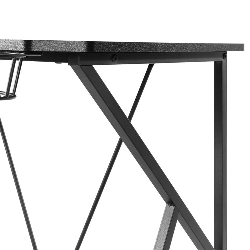 Biurko Spacetronik Funky Furniture czarny 100x60 cm 1 szt.