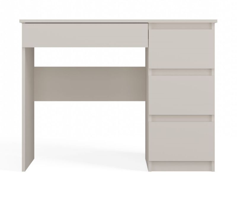 Biurko Topeshop Mijas Prawe Kaszmir Beż 51x98x76 cm 1 szt.