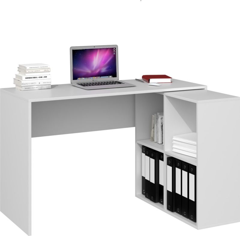 Biurko Topeshop Plus Biel Mat 50x120x76 cm 1 szt.