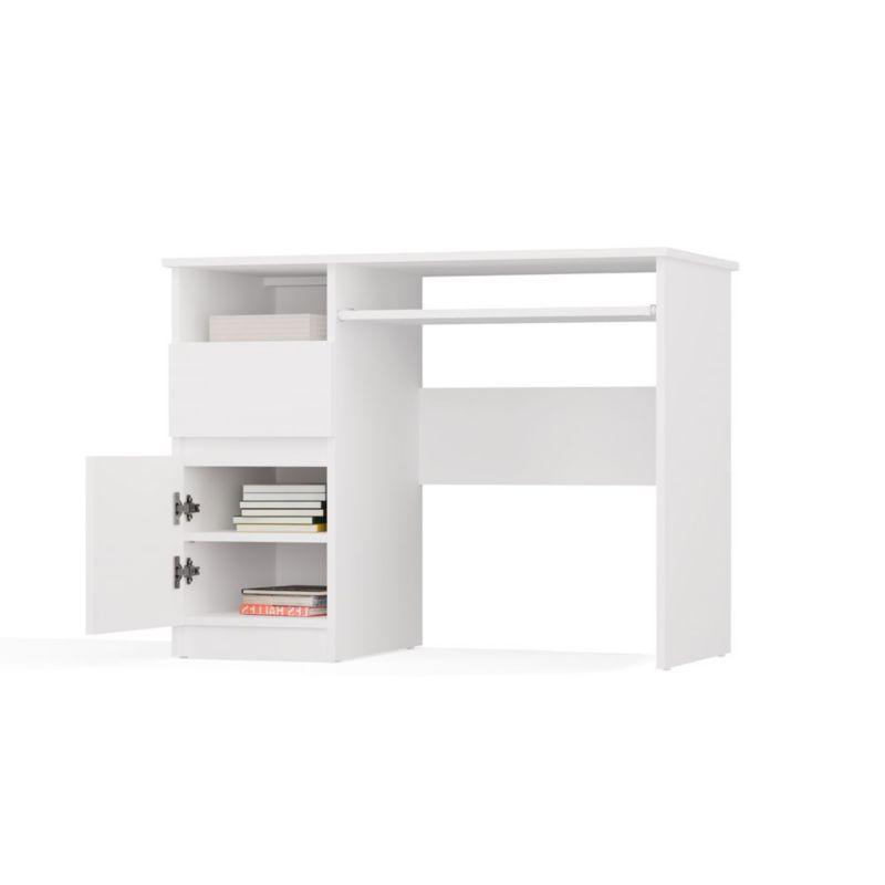 Biurko TopEshop Porto Lewe Białe 51x98,5x75,5 cm 1szt