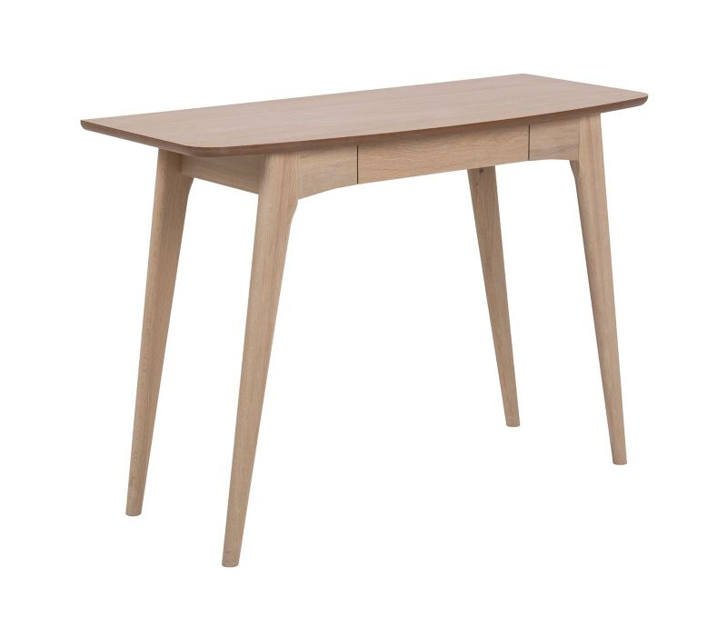 Biurko Woodstock ACTONA biurko drewniane skandynawskie z szufladą 105 cm 1 szt.