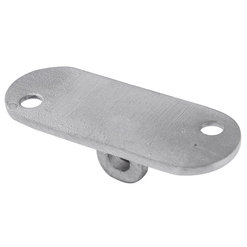 Blaszka montażowa poręczy PINOX przegubowa płaska 64x24 mm - stal nierdzewna (Satyna) 1 szt.