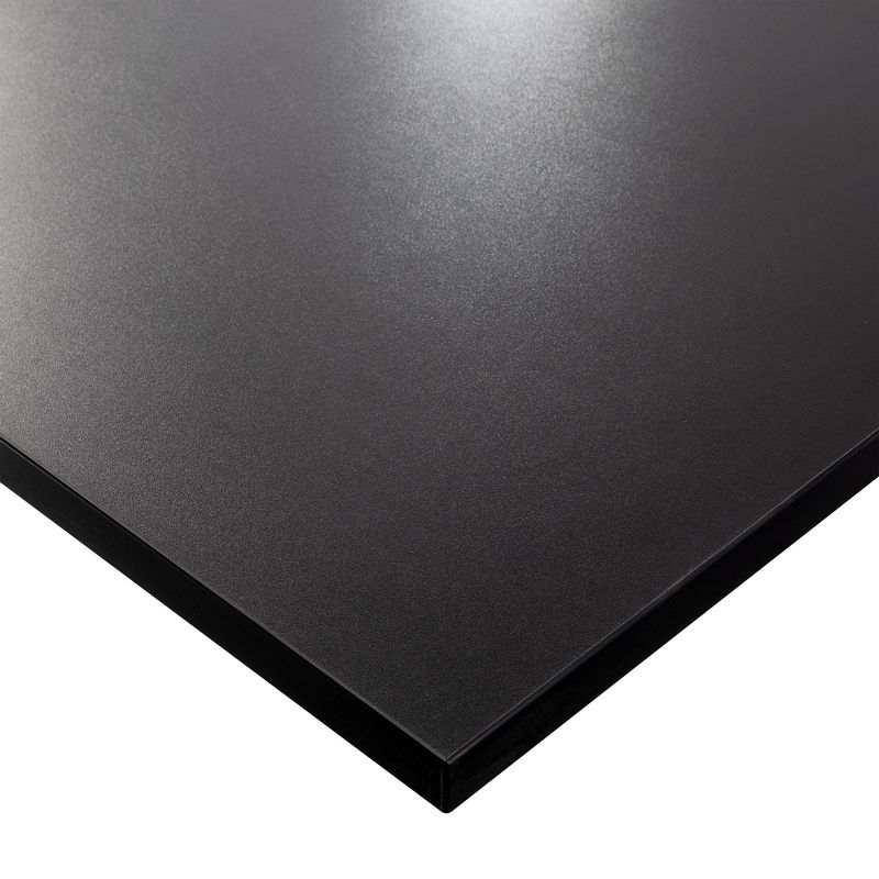 Blat do stolika KOLM kwadratowy 90 x 90 cm Czarny 1szt.