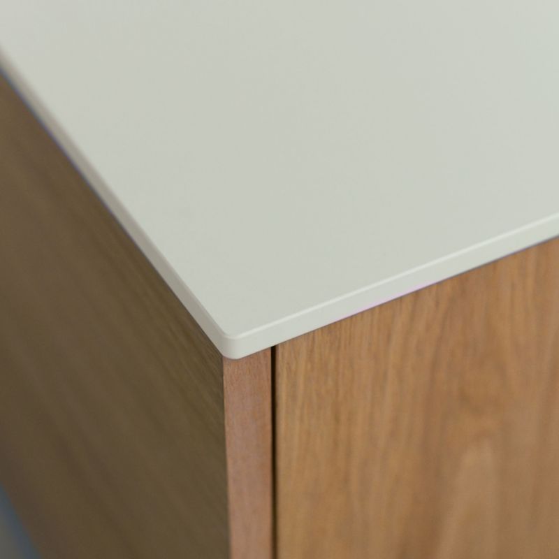 Blat do wyspy kuchennej HPL 160x120cm Snow White 8685SU 1szt.
