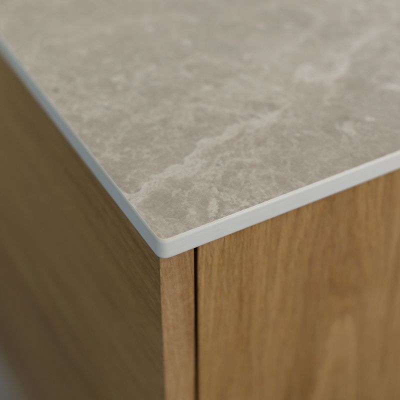 Blat do wyspy kuchennej HPL 180x125cm Cream Navona K367PH 1szt.