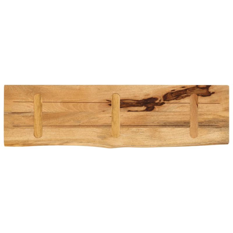 Blat Drewniany WaszeMeble 100x30 cm Brązowy WM-370336 1 szt.