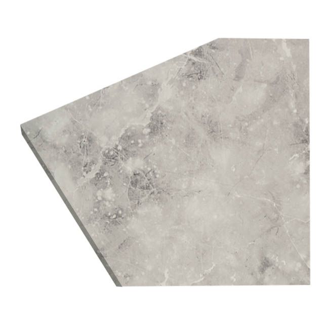 Blat konglomerat kwarcowy SiQuartz BIANCO VENATO o gr. 2 cm