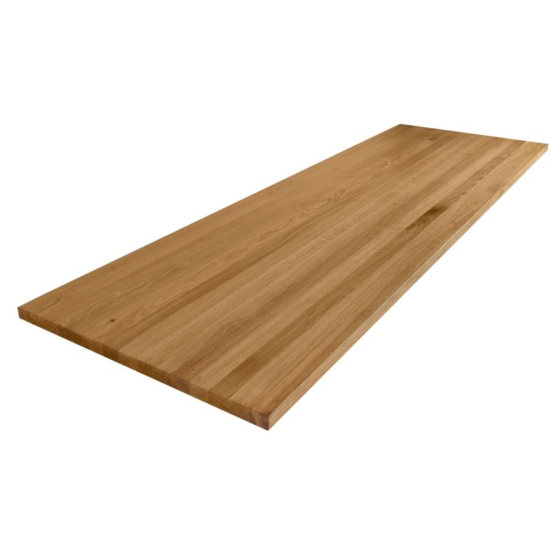 Blat kuchenny drewniany DotWood lita lamela 180 x 62 x 2,6 cm dąb olejowany 1 szt.