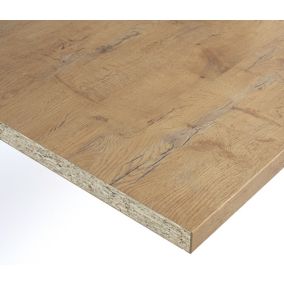 Blat laminowany 3,8 x 62 x 305 cm dąb słoneczny