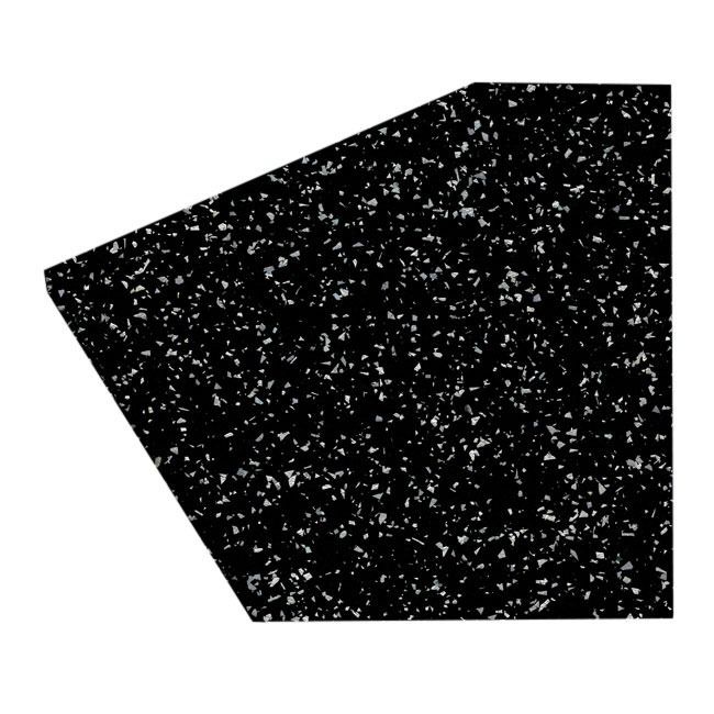 Blat laminowany GoodHome Berberis 3,8 x 62 x 300 cm black star