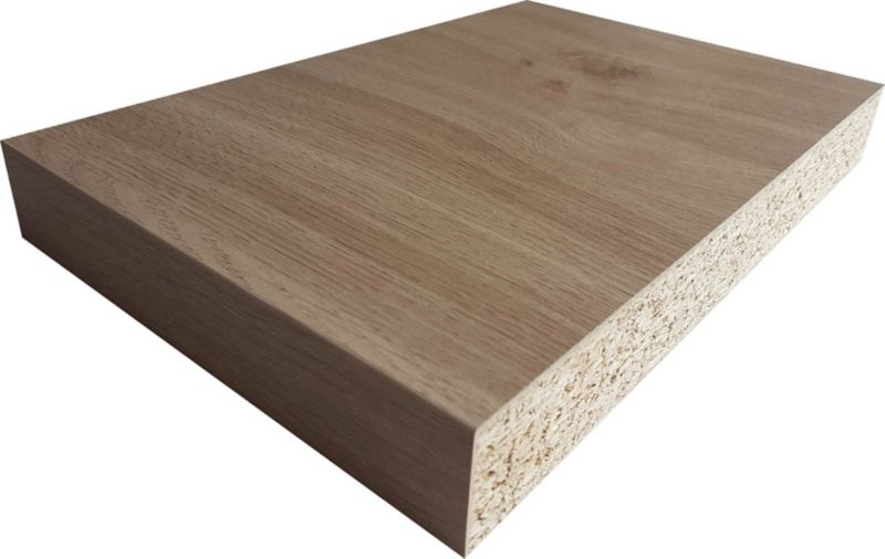 Blat laminowany GoodHome Eureka 3,8 x 62 x 300 cm dąb