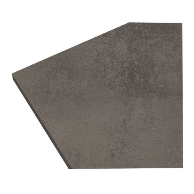 Blat laminowany GoodHome Kala 3,8 x 62 x 300 cm cement