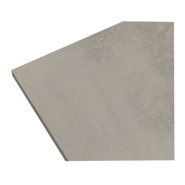 Blat laminowany GoodHome Kala 62 x 3,8 x 300 cm jasny cement