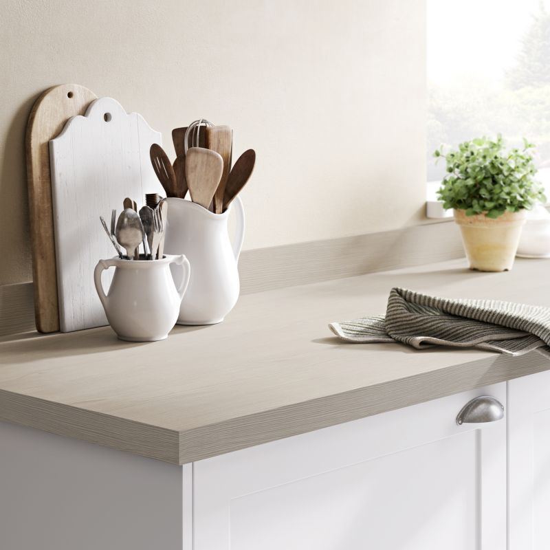 Blat laminowany Kala 62 x 3,8 x 300 cm drewno bielone