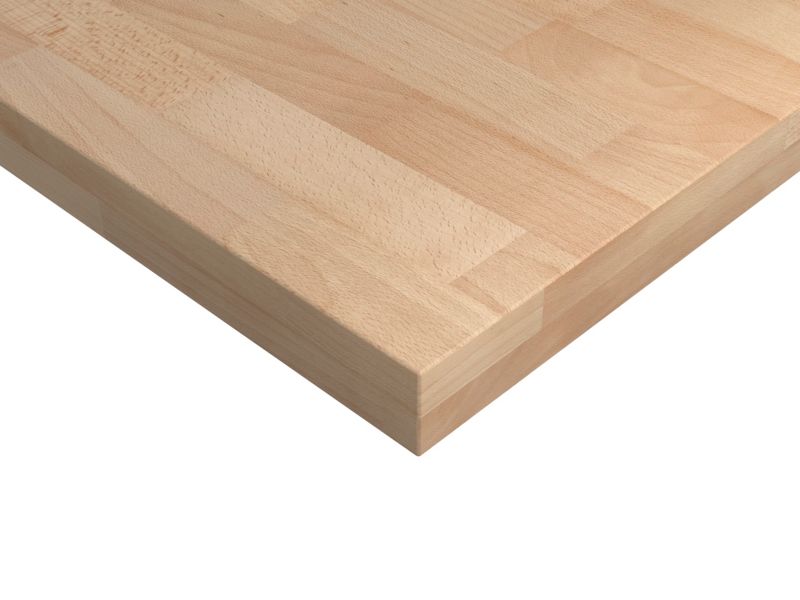 Blat łazienkowy GoodHome Hartland 120,5 cm lity dąb olejowany