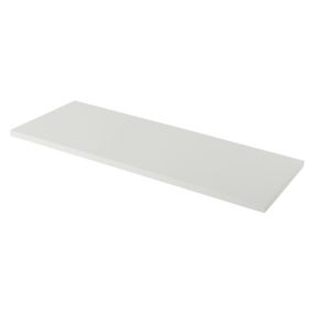 Blat łazienkowy GoodHome Perma 120,5 x 45 cm biały