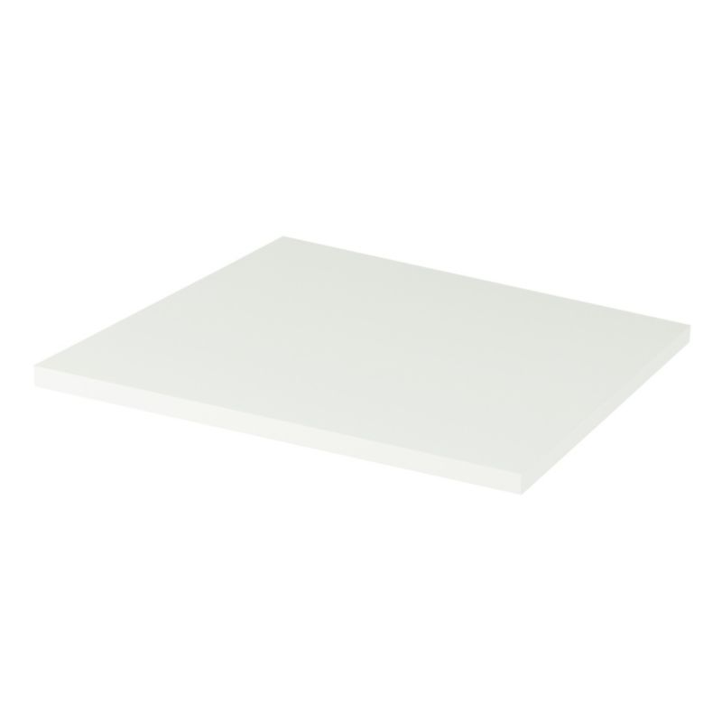 Blat łazienkowy GoodHome Perma 60,5 x 45 cm biały