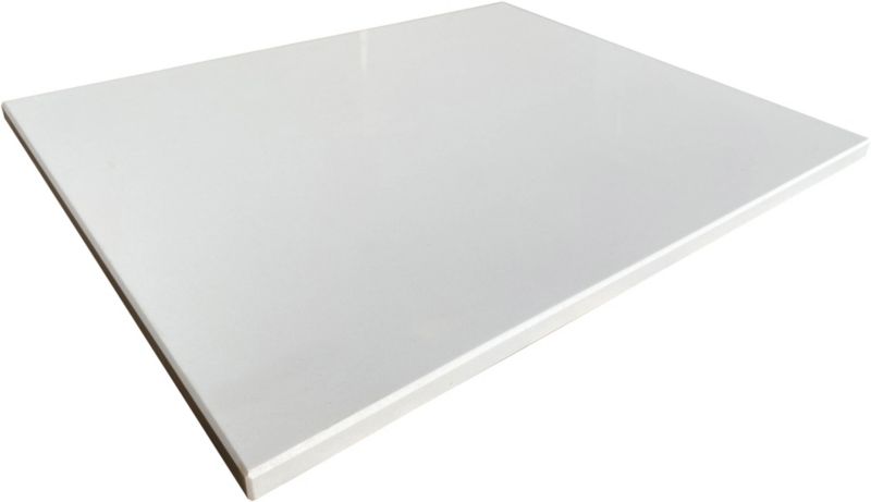 Blat łazienkowy Knap Snow 100,4 x 45,3 x 2 cm biały