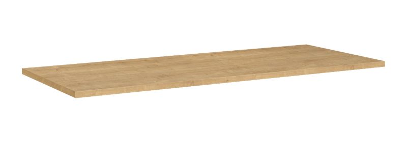 Blat łazienkowy roca Style 120 x 46,4 cm PCV jasny dąb