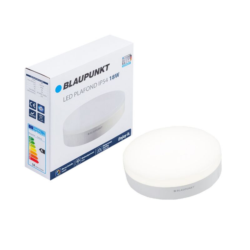 Blaupunkt Plafon LED 18W IP54 barwa naturalna 1 szt.
