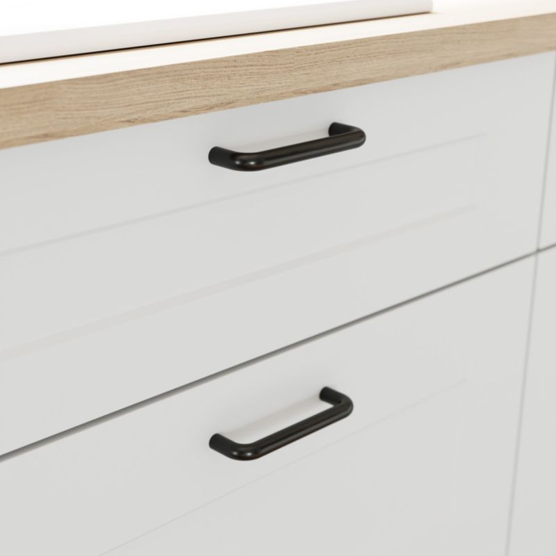 Blenda maskująca do szafki z AGD GoodHome Artemisia 59,7 x 11,5 cm classic biały