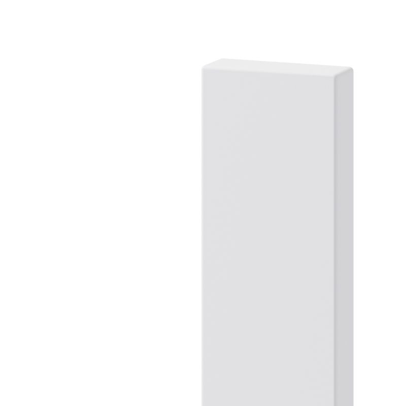 Blenda maskująca do szafki z AGD GoodHome Pasilla 59,7 x 5,8 cm biały mat