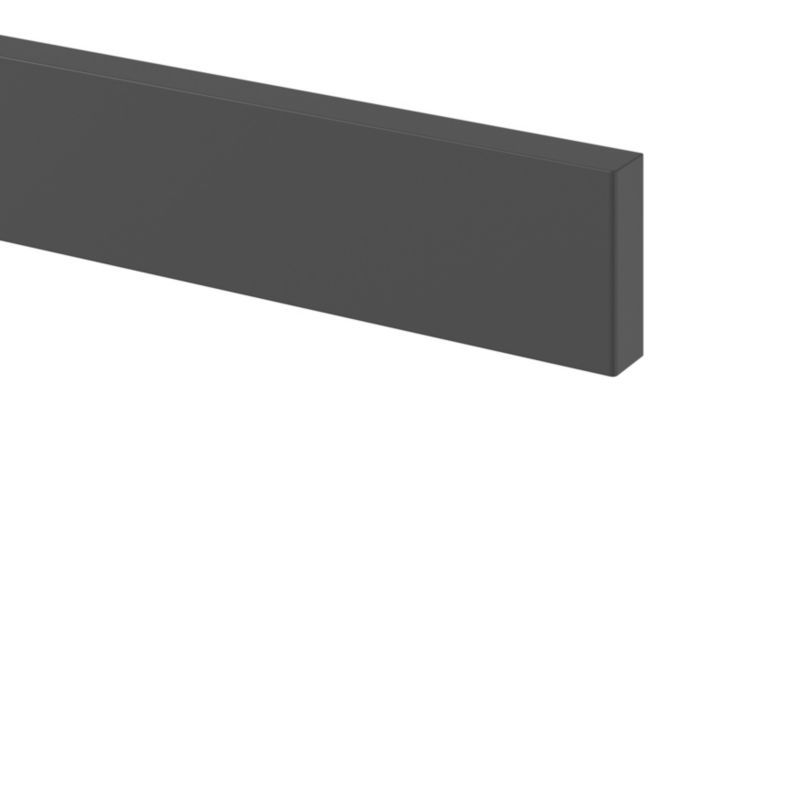 Blenda maskująca do szafki z AGD GoodHome Stevia 59,7 x 5,8 cm antracyt mat