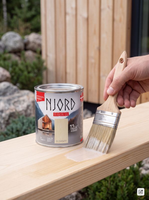 Bloker UV Njord bezbarwny 0,75 l