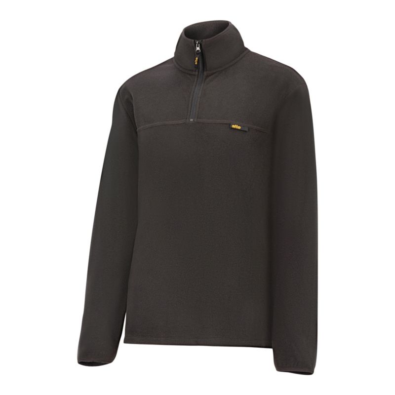 Bluza Site Blockley polarowa czarna XL