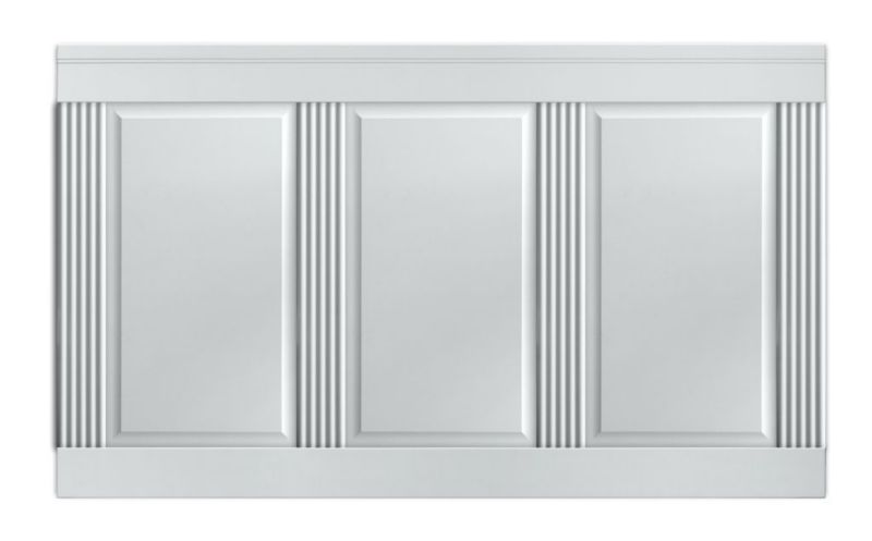 Boazeria angielska MDF Maxstone biała listwa wypukła 1szt.