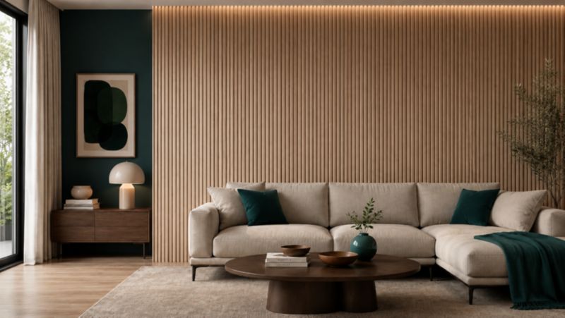 Boazeria nowoczesna VERTO Dąb Storsund MDF Maxstone 270x15,4cm 1szt.