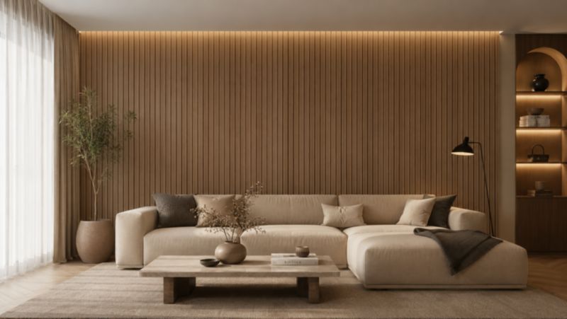 Boazeria nowoczesna VERTO Dąb Storsund MDF Maxstone 270x15,4cm 1szt.