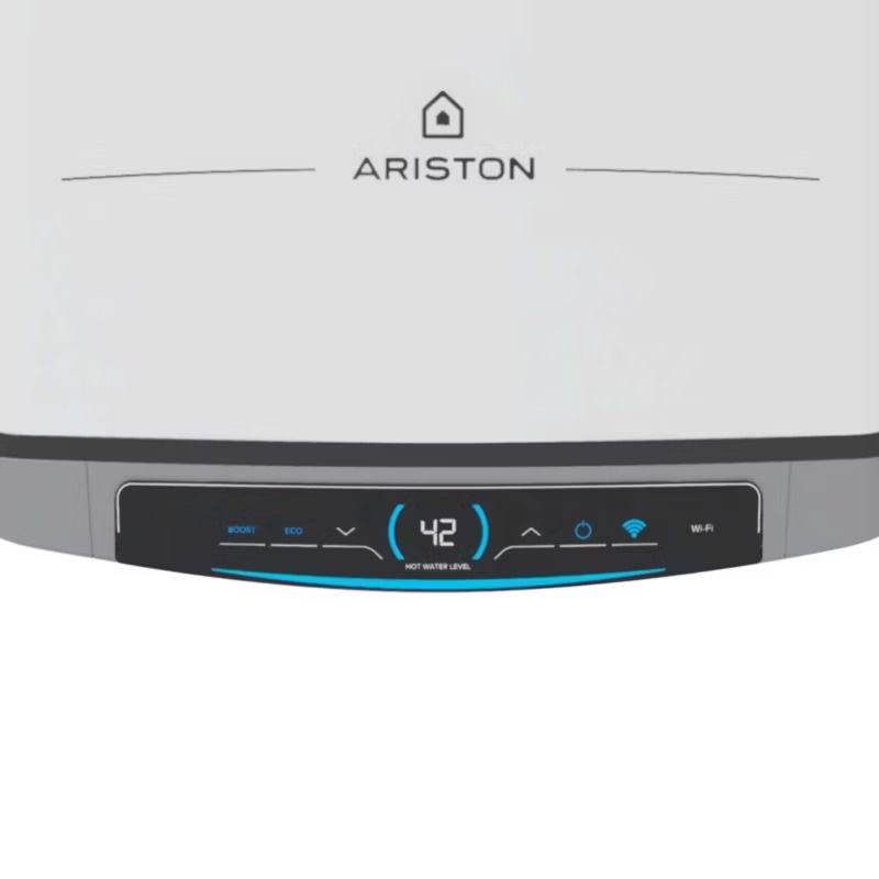 Bojler Elektryczny Płaski Ariston Velis Dune Wifi 100 EU Podgrzewacz Wody 80L 1.5 kW 1 szt.