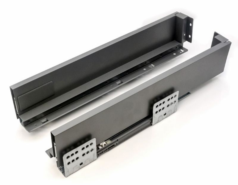 BOKI SZUFLAD HomeDeko  TANDEMBOX prowadnice z bokami z cichym domykiem 450mm/196mm 2 szt.